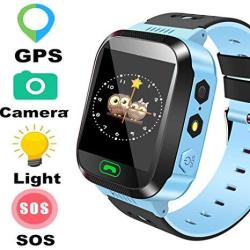 Kids Smartwatch Phone For Children Girls Boys Gps Tracker With Sos Pedometer Calls Location Game 1.44" Touch Screen Camera Clock Anti-lost Sport Watc