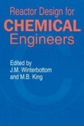 Reactor Design For Chemical Engineers hardcover New Ed