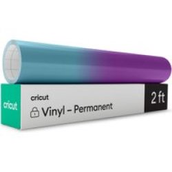 Premium Cold-activated Colour Change Permanent Vinyl - Turquoise 30.5 X 61CM - Turquoise Purple