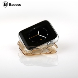 Baseus Ultra-thin High-transparent Tpu Protective Case Cover For Apple Watch 38 Mm