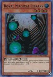 Yu-gi-oh - Royal Magical Library - OP07-EN004 - Super Rare - Unlimited Edition - Ots Tournament Pack 7