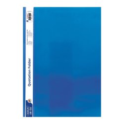 Marlin Quotation Folders : Blue - Pack Of 10