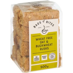 Bags Of Bites Rusks Sugar & Wheat Free 500G Kosher
