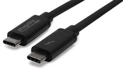 Certified Plugable Thunderbolt 3 40GBPS Usb-c Cable 1.65' 0.5M 3A 60W Thunderbolt And USB Compatible
