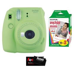 Fujifilm Instax Mini 9 Instant Print Camera in Lime Green