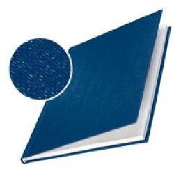 Impressbind 320940 Hardcover Linen Document Binding Folder 10-PACK A4 71-105 Sheets 10.5MM Spine Blue