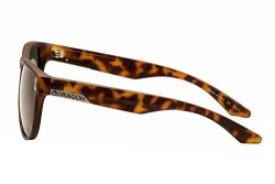 Dragon Sunglasses - Marquis Frame: Matte Tortoise Lens: Green G-15