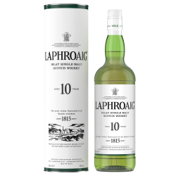 Laphroaig 10YR Single Malt Whisky 750ML - 12