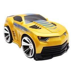 Kocome R-101 2.4G MINI Rc Yellow Car Voice Command 6CH Car Smart Watch Remote Control Flashing