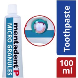 Mentadent P Fluoride Toothpaste Micro Granules 100ML