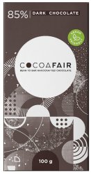 CocoaFair 85% Dark Chocolate 100G