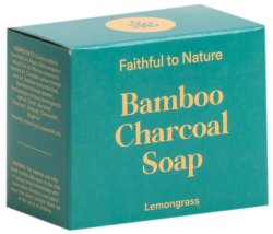 Faithful To Nature Bamboo Charcoal Soap Lemongrass
