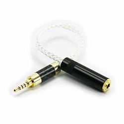 2.5MM Trrs Balanced Male To 3.5MM Stereo Female Audio Connector Adapter Cable Compatible With Astell&kern AK240 AK380 AK320 Onkyo DP-X1 Fiio X5III XDP-300R Ibasso