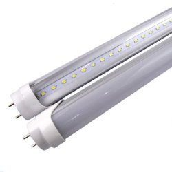 T8 2 Foot 10W LED Tube -replace Fluorescent Tubes 90% Energy Saving - Clear Frost Cover