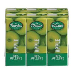 Rhodes 100% Fruit Juice Blend Apple 200ML