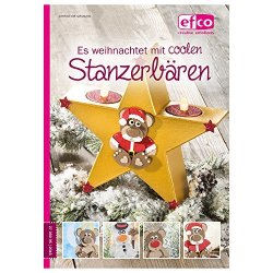 Efco 2700095GER It's Christmas With Punch Bear Craft Book Paper 210MM X 148MM X 0.5CM Multi-colour