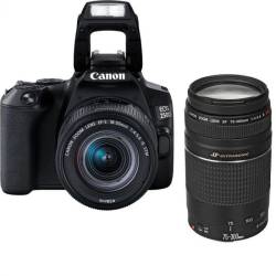 Canon Eos 250D 24 Mp Essential Double Lens Kit