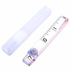 79 Inches/200cm Soft Tape Measure,Pocket Measuring Tape for Body Sewing  Tailor Cloth Measurement,White 2-Pack 