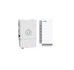 Deye 8KW Hybrid Inverter- 48V Ct & Wifi Incl And Lithium Valley Wall Mounted LIFEPO4 Battery 51.2V 100AH 5KWH