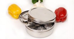 Stainless Steel Masala Dabba Spice Container 21cm