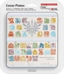 Nintendo 3DS Monster Hunter 4 Coverplate in White