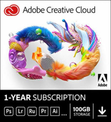 Adobe Creative Cloud 2020 All Apps 1 Year Subscription