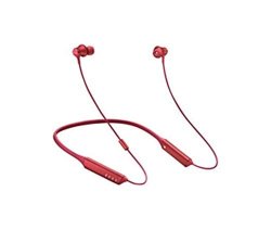Fiil Driifter Neckband In-ear Headphone - Stereo - Wireless - Bluetooth - 100 Ft - Earbud Behind-the-neck - Binaural - In-ear - Red Renewed
