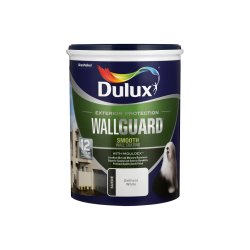 Paint Exterior Suede Mid-sheen Dulux Wallguard White 5L