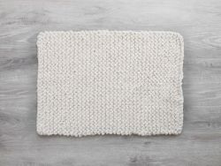 Chunky Knit Bath Mat 60CM X 90CM