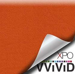 VViViD Brown Weatherproof Faux Leather Finish Marine Vinyl Fabric (1.5ft x 54)