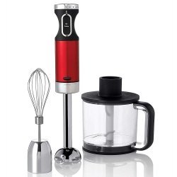 Morphy Richards 500W Red Accent Stick Blender