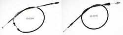 Clutch Cw & Throttle Cables Bundle For Yamaha Yfz 450 2004-2009 Motion Pro