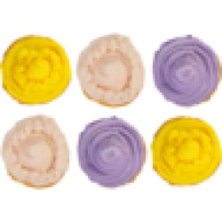 Assorted Frosted Cupcakes 6 Pack