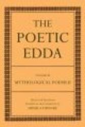 The Poetic Edda: Volume III Mythological Poems II C Dpe T Dronke Poetic Edda