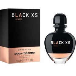 Paco Rabanne Black XS Los Angeles Limited Edition For Women 50ML Edt ...