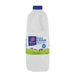 Clover Full Cream Milk Fresh 2L