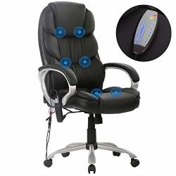 Homall Gaming Chair Office Chair High Back Computer Chair Pu Leather Desk Chair PC Racing Executive Ergonomic Adjustable Swivel Task Chair With Headrest And