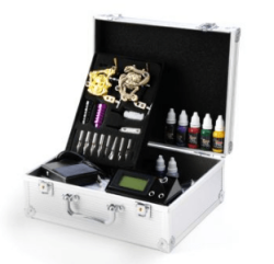 Tattoo Machine Kit - Comes With 7 Ink Colours