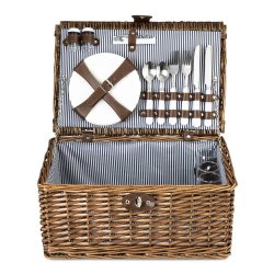 @home Willow Picnic Basket 4 Person