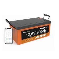 200AH VC12200 Lithium LIFEPO4 Battery With Bluetooth Monitoring And Bms - 12.8V 200AH 3 Year Warranty