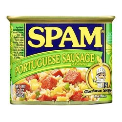 Spam Portuguese Sausage 12 Ounce Can