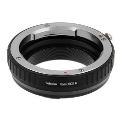 Fotodiox Lens Mount Adapter - Hasselblad X-pan 35MM Rangefinder Lens To Canon Eos M Ef-m Mount Mirrorless Camera Body