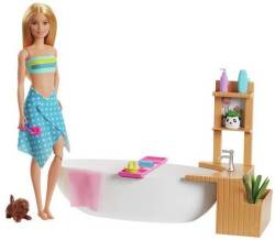 Barbie - Fizzy Bath Doll And Play Set