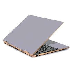 Mightyskins Skin Compatible With Hp Spectre X360 13.3" Gem-cut 2019 - Solid Gray Protective Durable And Unique Vinyl Decal Wrap Cover Easy