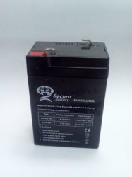 6V 4.5 Ah Rechargeable Sla Battery