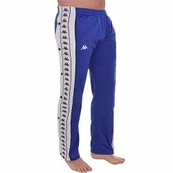 Kappa Mens 222 Banda Big Day Poppers Tracksuit Pants - Blue white - XL