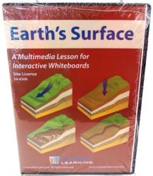 Site License Cd-rom: Multimedia Lesson For Interactive Whiteboards Earth's Surface 78683