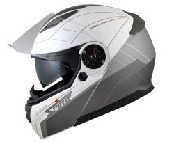 Spirit Str White grey Flip Up Helmet - XL