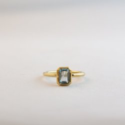 Emerald Small - Blue Topaz - Large