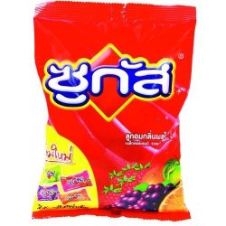 Sugus Candy Assorted Blackcurrant Green Apple Orange Raspberry 300G. 100 Pieces